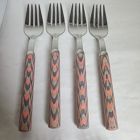 RARE WMF Cromargan Tocca Rosa By Matteo Thun 1980s Germany Post Modern Cutlery - Picture 4 of 15